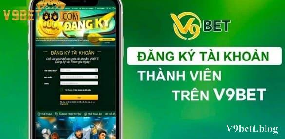 Hướng dẫn đăng ký V9BET đơn giản dễ hiểu